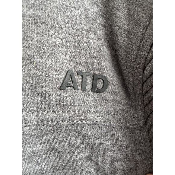 ATD Ashes To Dust Heather Gray Quilted Accented Pullover Men's XL - Picture 6 of 8